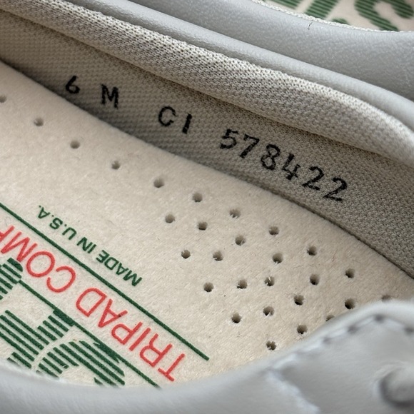 SAS Whisper Womens Sz 6 M Off-White Leather Shoes Tripad Lace-Up USA - Picture 2 of 6